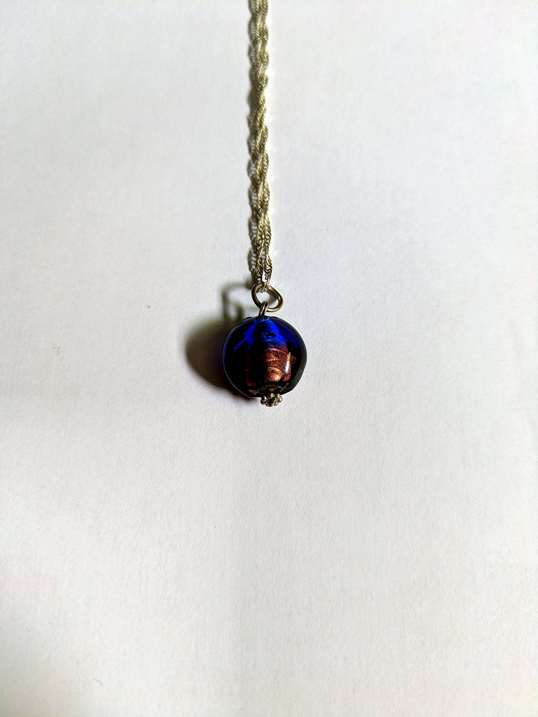 Murano Galaxy Bead Pendant